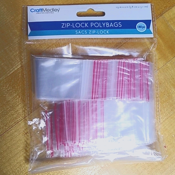 180 1.5x2" clear zip lock poly bags - Picture 1 of 4